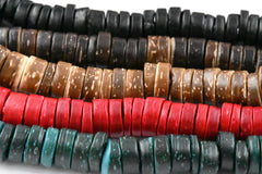 Coconut Shell Rondelle