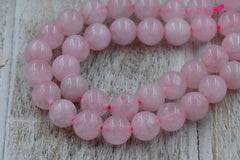 TWO STRANDS 8mm Rose Quartz