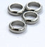 Stainless Steel Rondelles, 4mm 5mm 6mm 7mm 8mm, 10pc