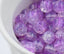 200pc Purple 6mm 8mm 10mm Lilac Transparent Glass Beads