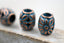 Patina Spacer Beads For Antique Copper Blue Oval Flower, 10pc