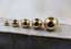 18K Gold Plated Stainless Steel Seamless 3mm 4mm 5mm 6mm 8mm Beads