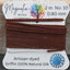 Walnut Brown– One‑of‑a‑Kind GRIFFIN Silk Cord (No. 10)
