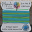 Lagoon Mist – Hand-Dyed GRIFFIN Silk Cord for Knotting, Jewelry Making, Pendant Stringing