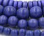 Deep Violet Purple Wood Beads 6mm, 8mm, 10mm, 8x5mm