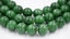 Green Jade, 4mm, 6mm, 8mm, 10mm, 12mm Jade Round Beads in Opaque Finish -Full Strand