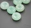 Large Hole Green Aventurine, European Beads, Round 12mm