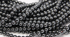 Hematite Round AAA, 4mm Beads -16 inch strand