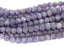 Matte Amethyst Beads A GRADE, 6mm natural round Frosted beads -15 inch strand