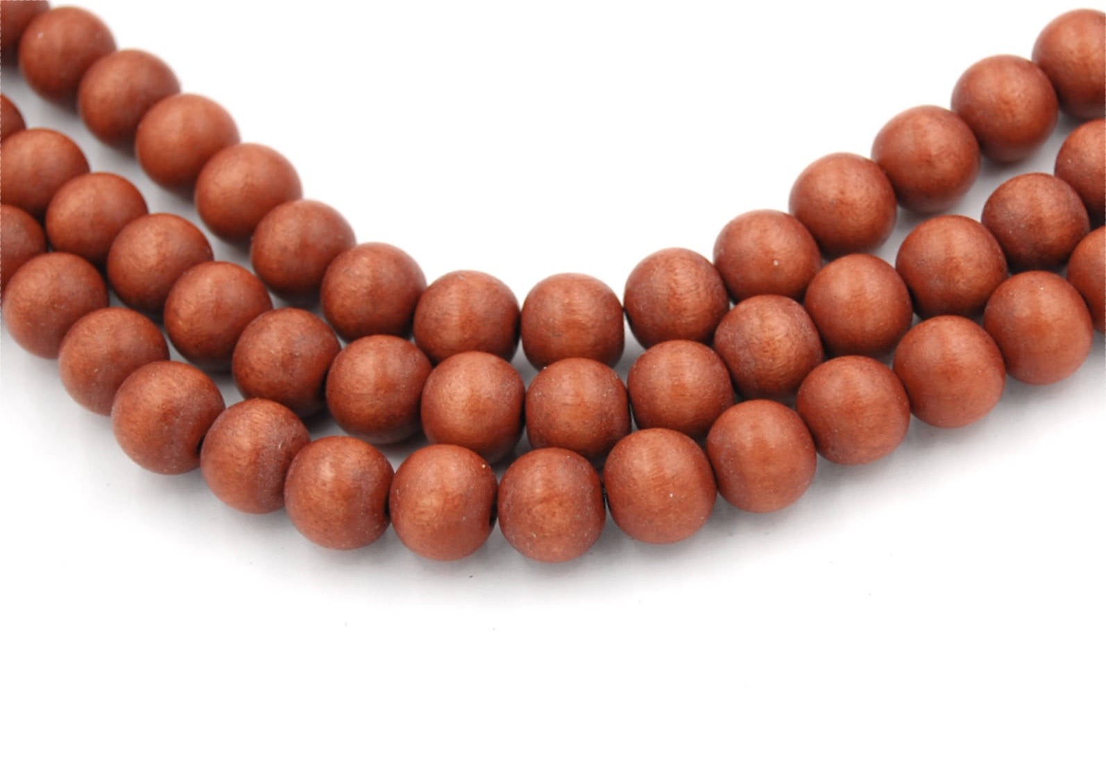 16mm Wholesale Round Dark Brown Wood Beads at CraftySticks