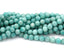 8mm Brazil Amazonite Round Beads in Ocean Blue-Green -15.75 inch strand