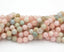 Morganite Beads Strands, Round, 8mm -15.5 strand