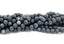 Matte Dumortierite Dark Blue/Gray 4mm 6mm 8mm 10mm Frosted Round Beads -15.5 inch strand