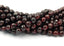 Garnet Beads, 6mm (A grade) faceted round beads -15 inch strand