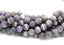 Matte Amethyst Beads, 10mm natural round Frosted beads -15.5 inch strand