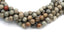 Silver Leaf Jasper 8mm, Round Beads -15.5 inch strand