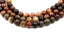 Red Creek Jasper 8mm smooth round -16 inch strand