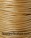 Metallic Gold Leather 2mm Cord 3 Yards / 9 Feet / 2.74 Meters