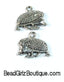 Hedgehog Silver Pewter Charm -1