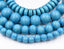 Bayberry Blue Beads 6mm 8mm 10mm Wood beads -16 inch strand