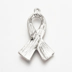 Alloy Enamel Pendants, Autism Awareness, Platinum, Colorful, 39x25.5x5mm