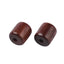 Natural Wood Beads, Waxed Wooden Beads, Dyed, Column, Saddle Brown, 7x6mm, 50pc