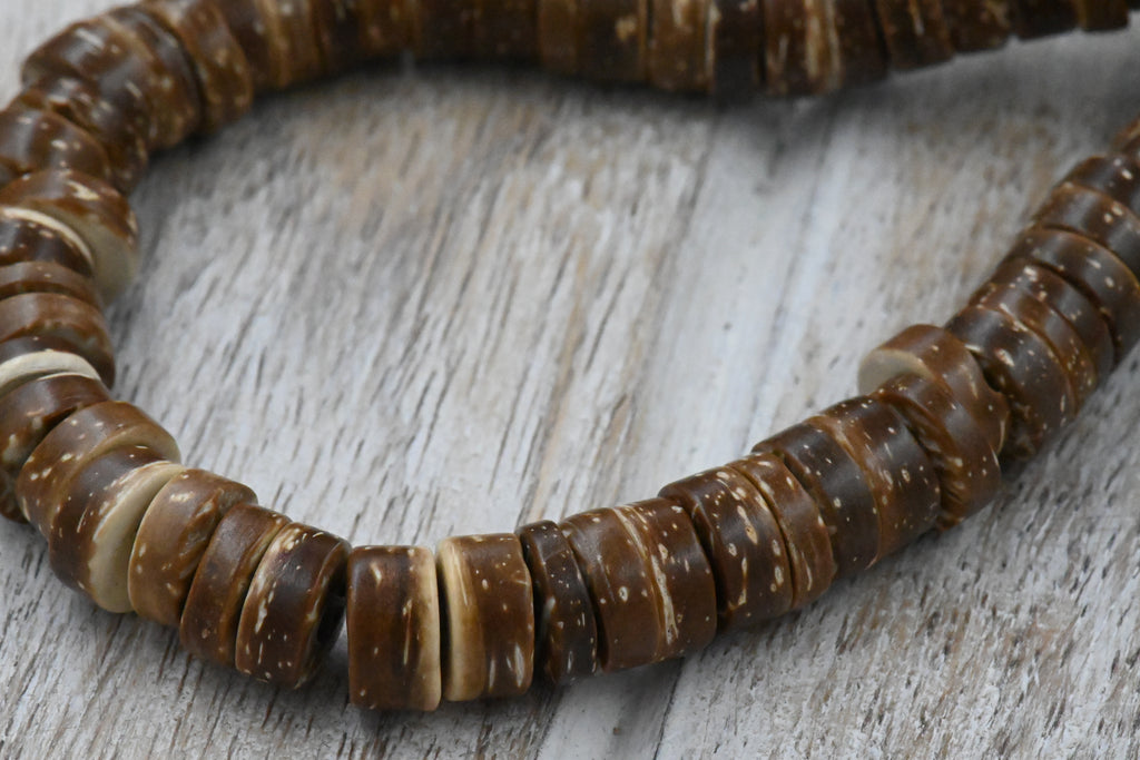 Coconut Shell Rondelle