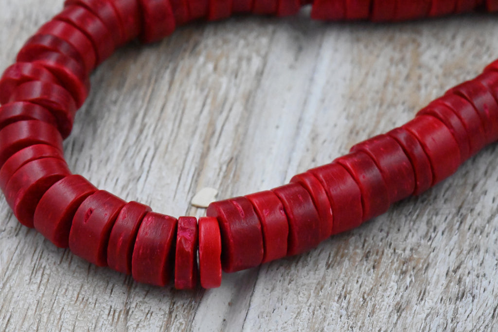 Coconut Shell Rondelle