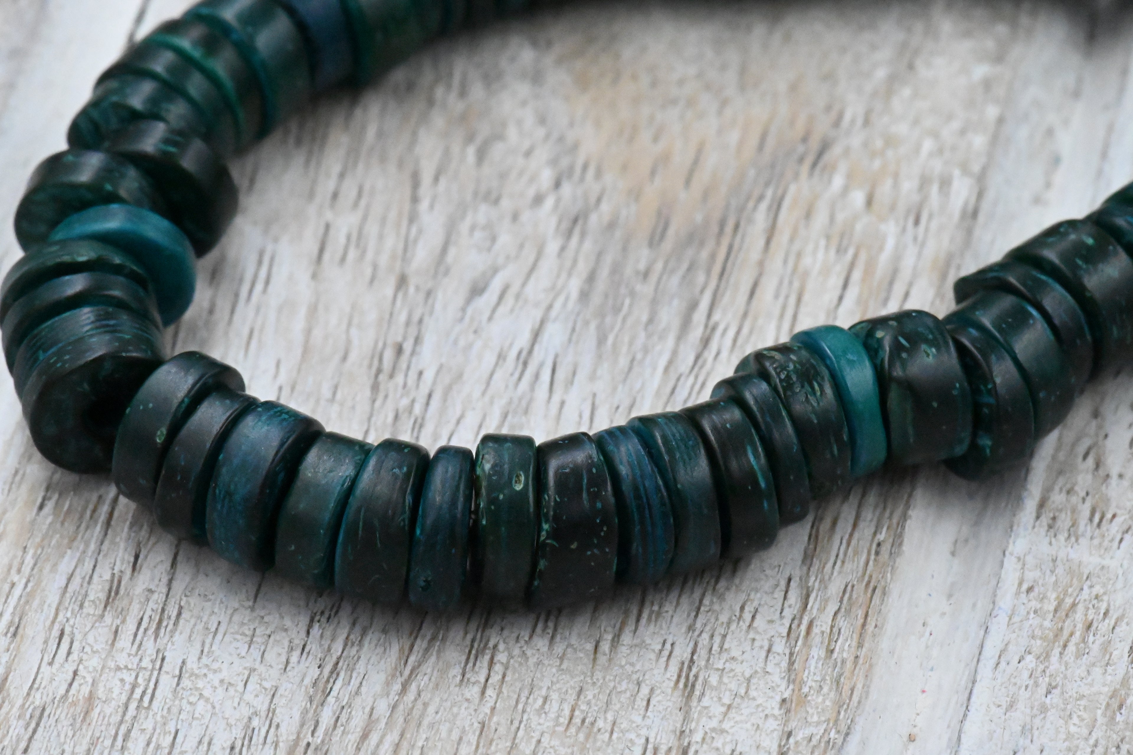 Coconut Shell Rondelle