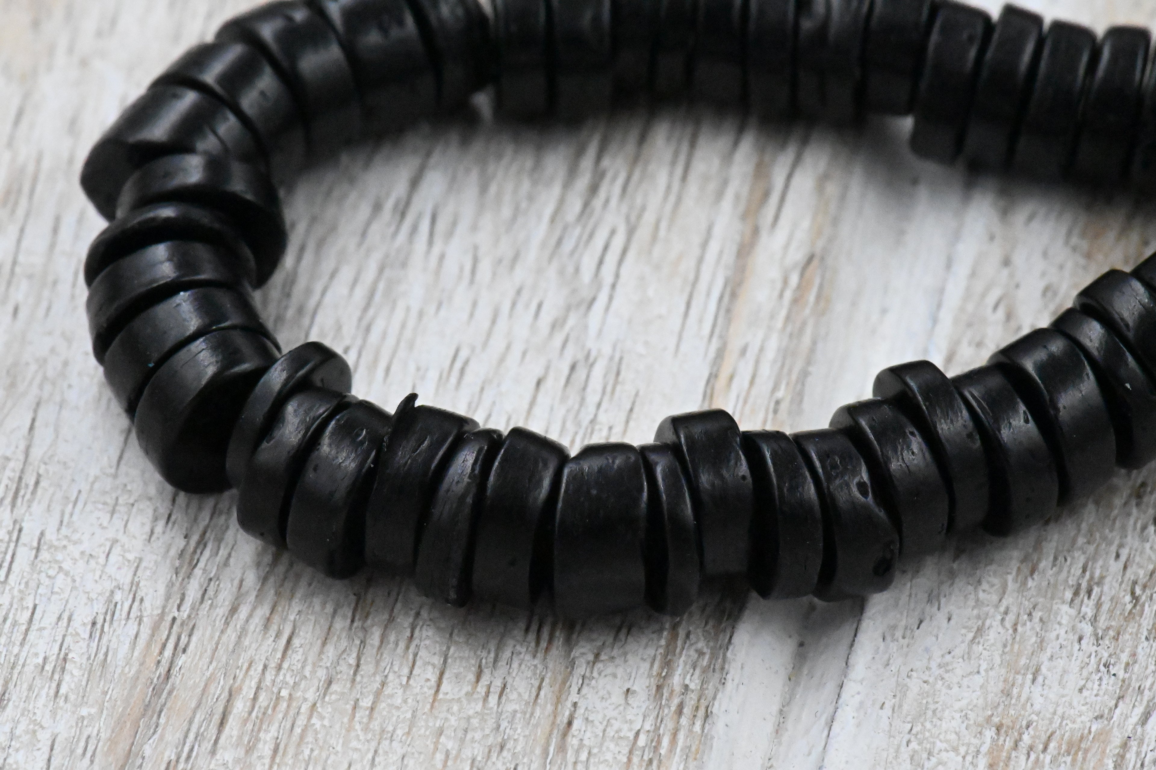 Coconut Shell Rondelle