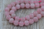 TWO STRANDS 8mm Rose Quartz