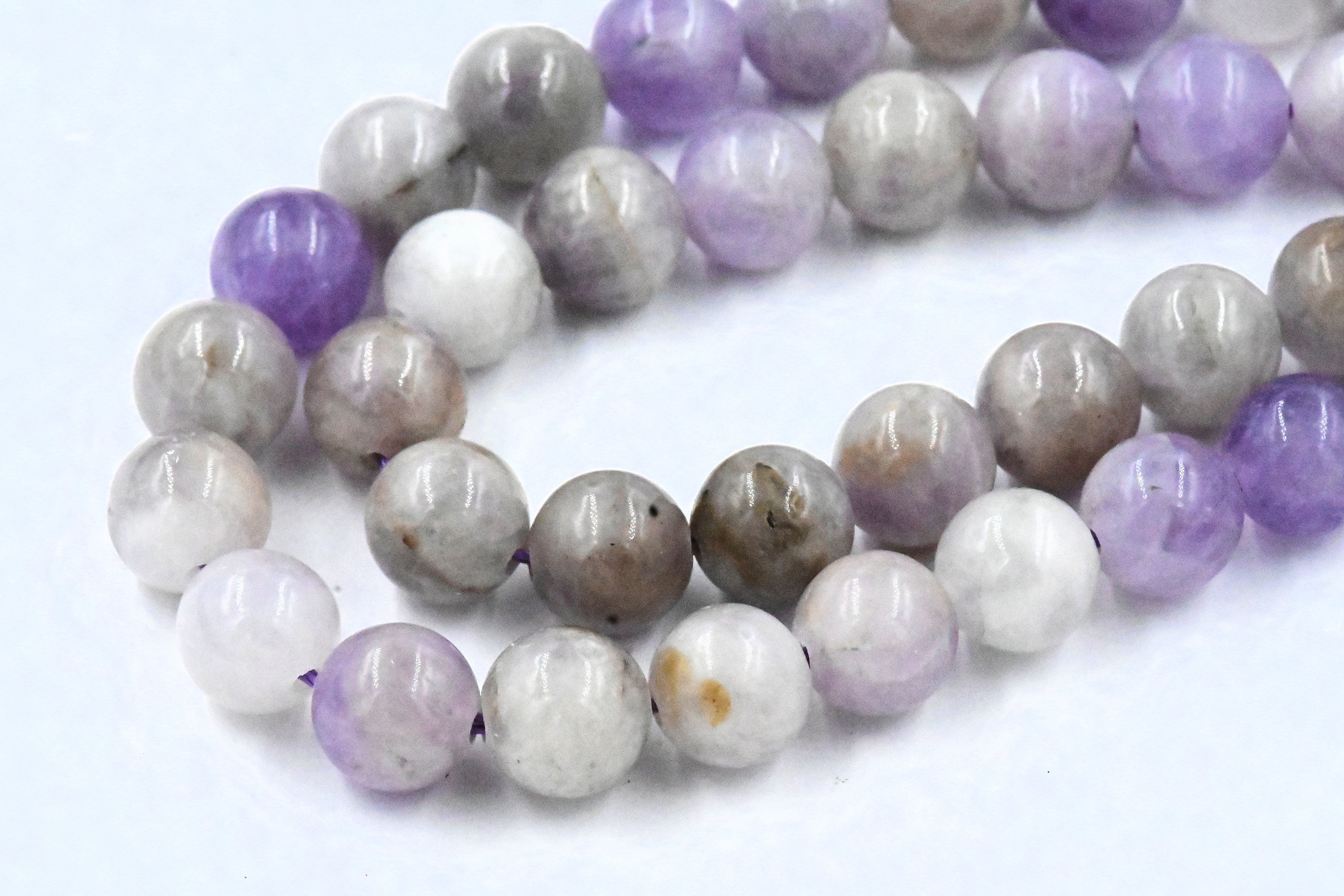 Light Amethyst 8mm Round