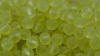 6mm 8mm Citron Yellow Frosted Sea Glass beads