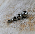 Stainless Steel Spacer Beads, 3mm 4mm 5mm 6mm 8mm Silver Spacer