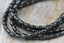 TWO STRANDS Hematite AAA, 3x5mm Rice Beads -16 inch strand