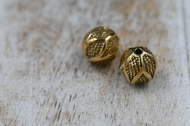 304 Stainless Steel Beads, Rondelle, Gold, Antique Silver or Electrophoresis Black, 9.5x10mm Main Image