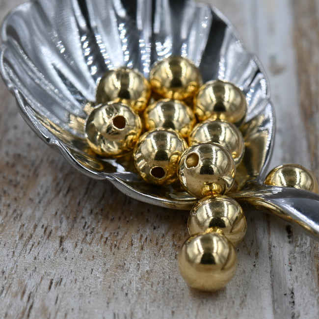 Gilded Gold Beads Gold Beads, 2mm-9.5mm Hover Image