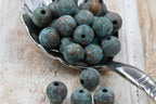 Rainworn Copper — Real Patina Metal Beads in 6mm, 8mm, 9.5mm