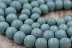 Twilight Spruce — Artisan Wood Beads in Woodland Winter Tones
