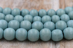Twilight Spruce — Artisan Wood Beads in Woodland Winter Tones