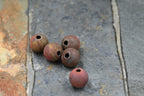 Red Canyon Washed: Aged Copper Beads in 6mm, 8mm, 9.5mm