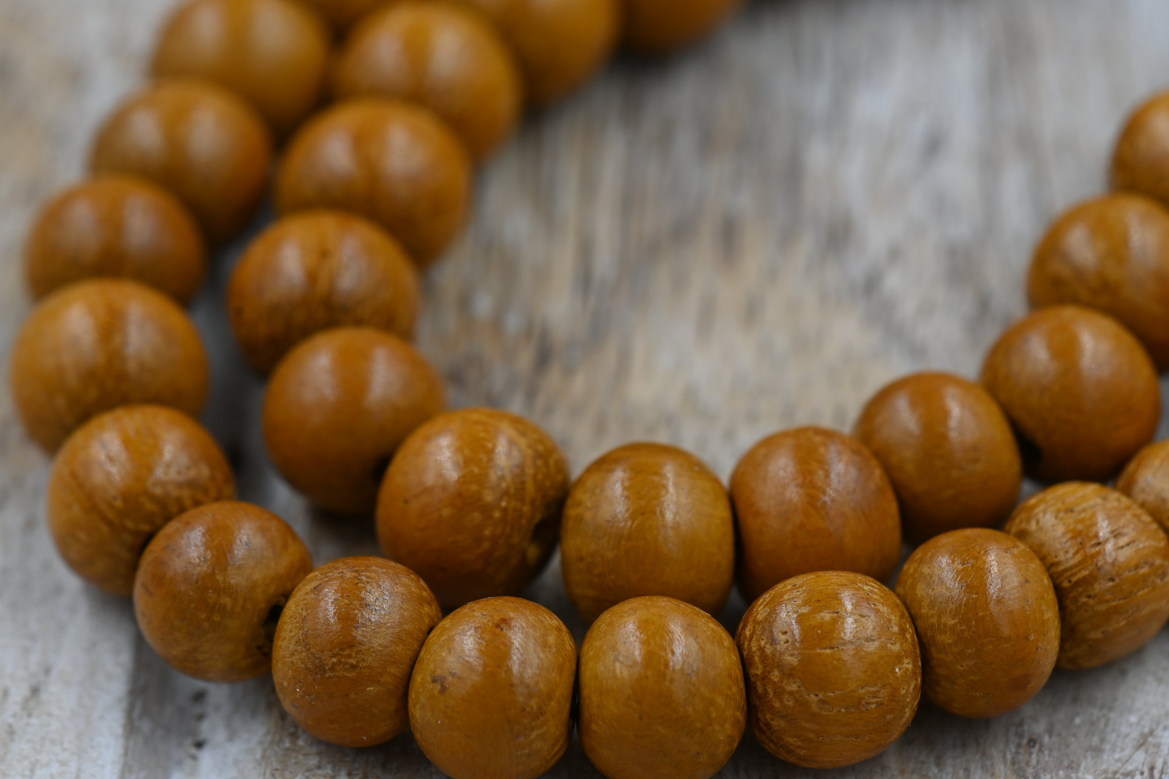 Jackfruit Beads 6mm, 8mm, 10mm, 12mm, 15mm Nangka natural wood beads -16 inch strand