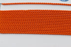 Pumpkin Spice Orange Griffin Silk Cord – Hand-Dyed Thread for Knotting, Jewelry Making, Pendant Stringing