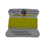 NEON COLLECTION Griffin Silk Cord – UV Light, Hand-Dyed Thread for Knotting, Jewelry Making, Pendant Stringing