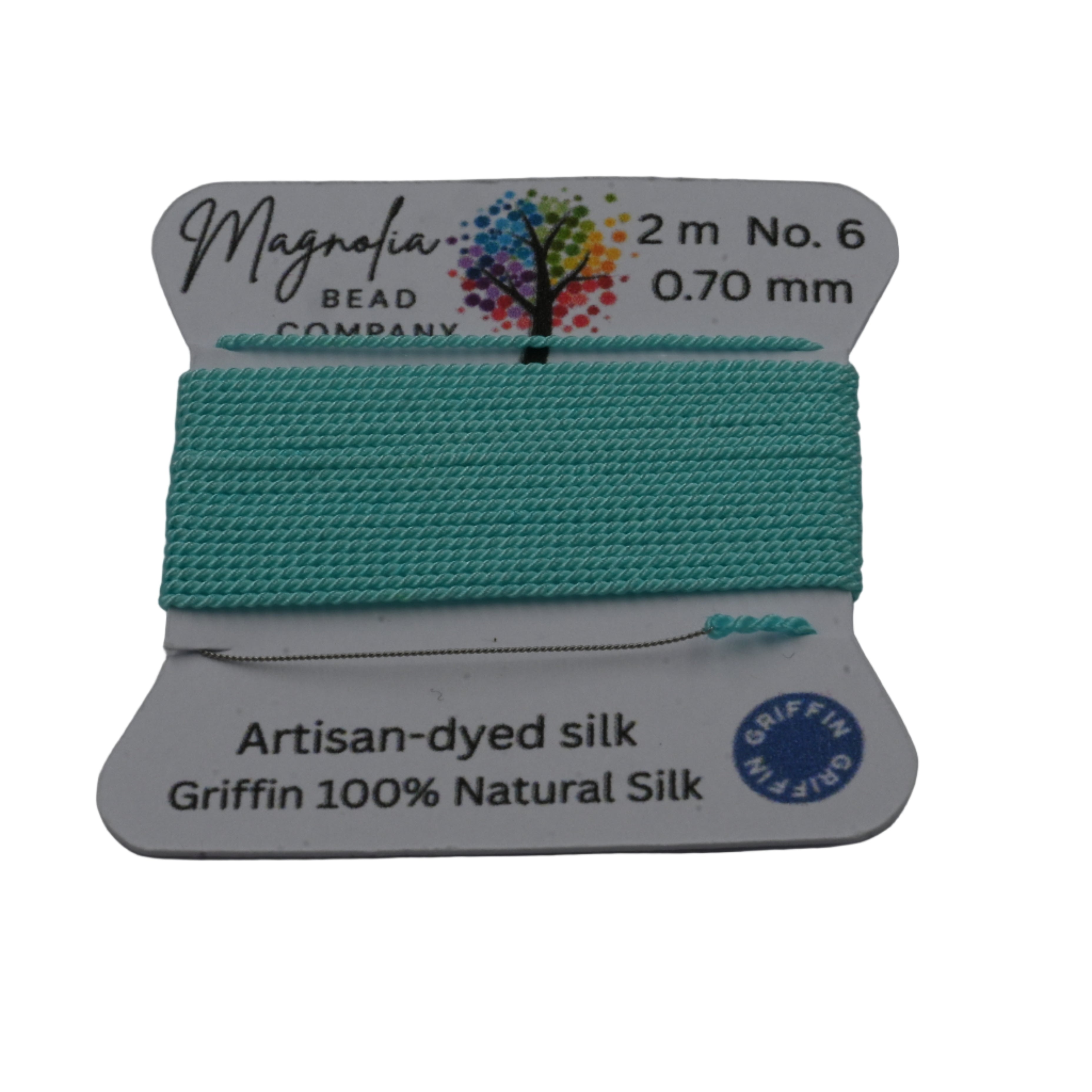 NEON COLLECTION Griffin Silk Cord – UV Light, Hand-Dyed Thread for Knotting, Jewelry Making, Pendant Stringing