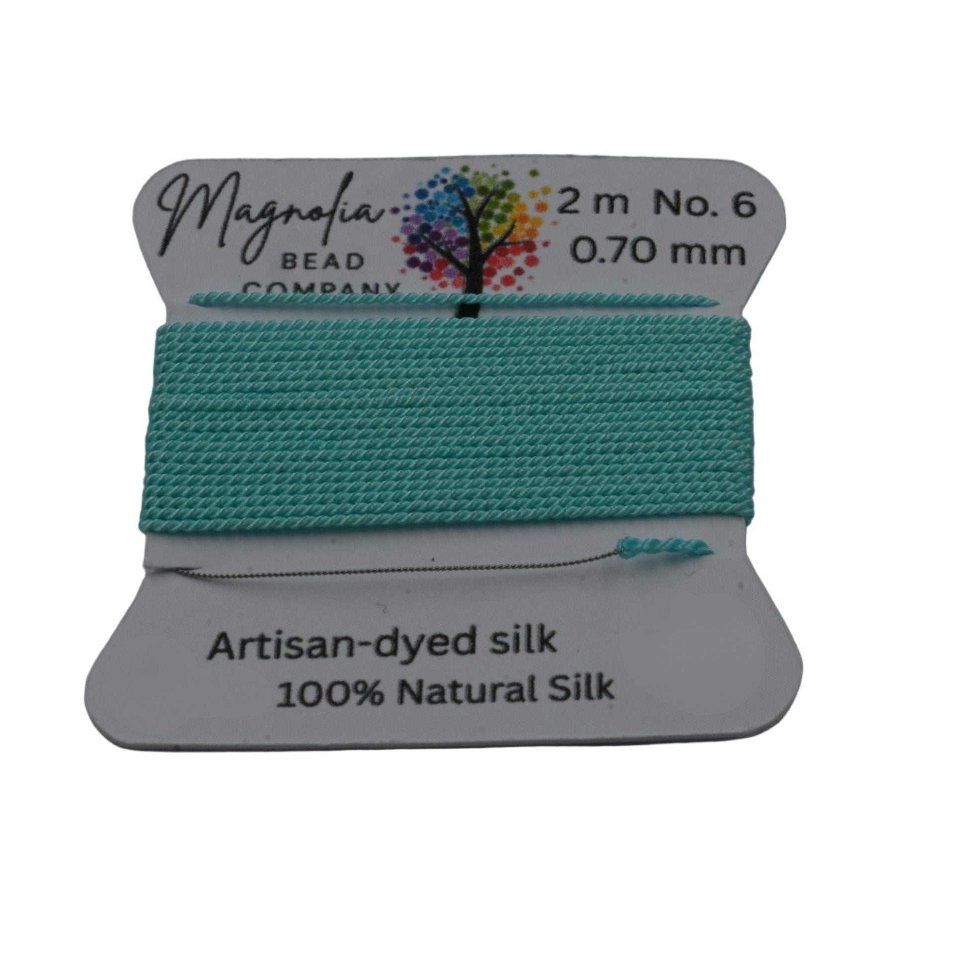 NEON COLLECTION Griffin Silk Cord – UV Light, Hand-Dyed Thread for Knotting, Jewelry Making, Pendant Stringing