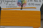Sunflower Griffin Silk Cord – Hand‑Dyed Thread for Knotting, Jewelry Making, Pendant Stringing
