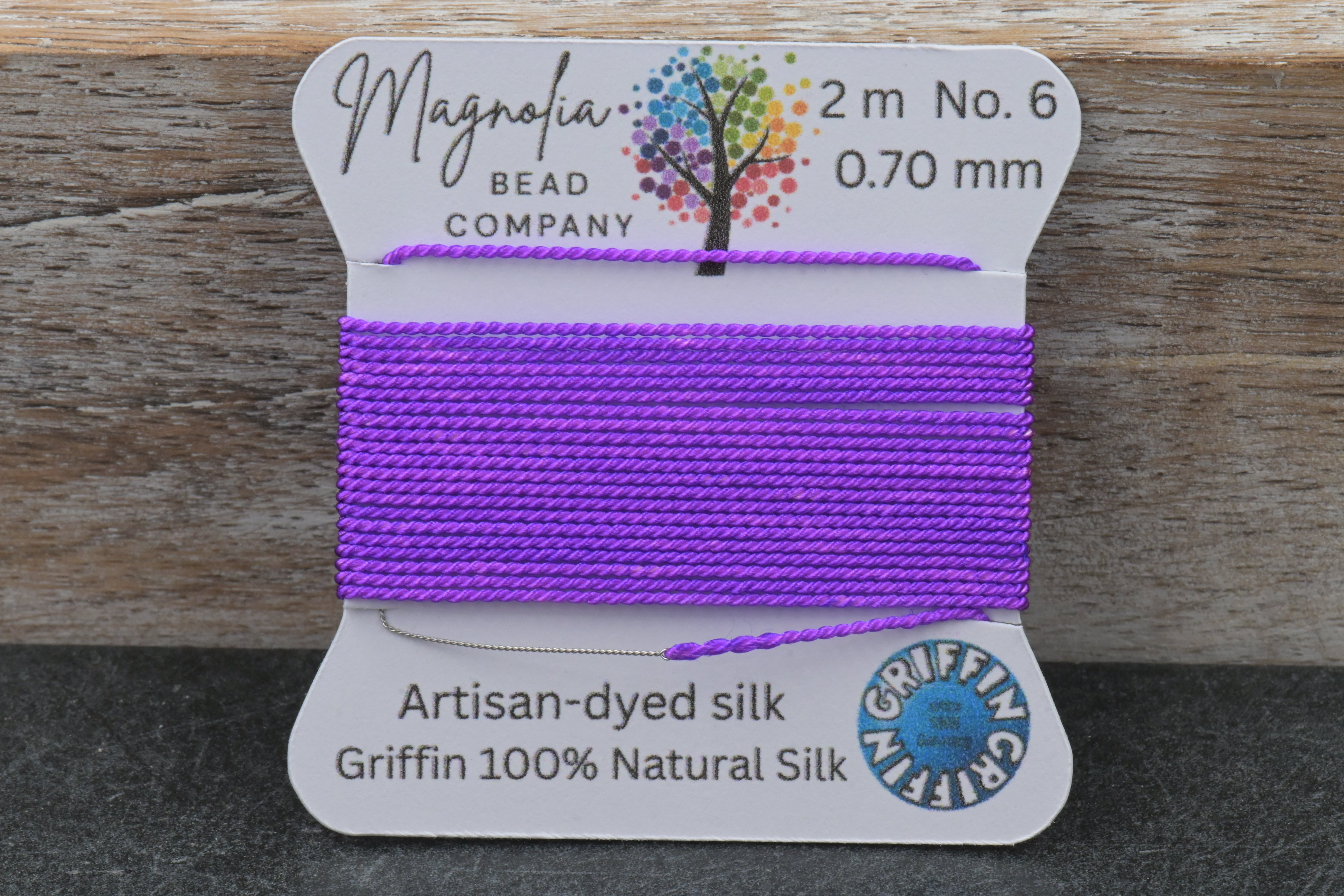 NEON COLLECTION Griffin Silk Cord – UV Light, Hand-Dyed Thread for Knotting, Jewelry Making, Pendant Stringing
