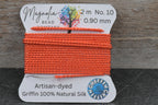 Papaya Orange – One‑of‑a‑Kind GRIFFIN Silk Cord