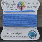 Blue Yonder – One‑of‑a‑Kind GRIFFIN Silk Cord (No. 6)